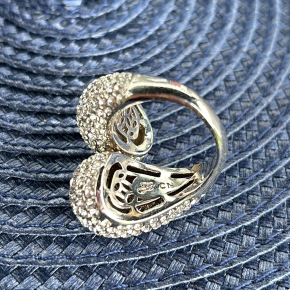 Silver  cocktail ring - Picture 3 of 5